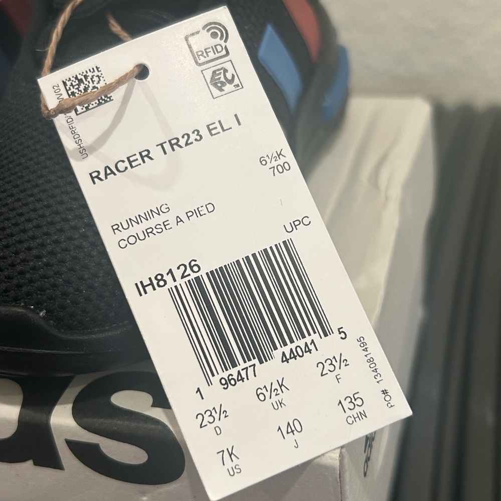 NWT Adidas Kids' Racer TR23 Sneakers - Picture 2 of 8